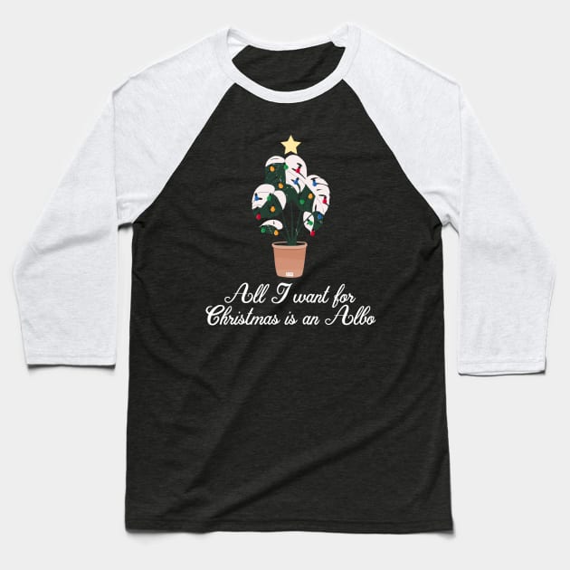 All I want for Christmas is an ALBO Baseball T-Shirt by Tanner The Planter